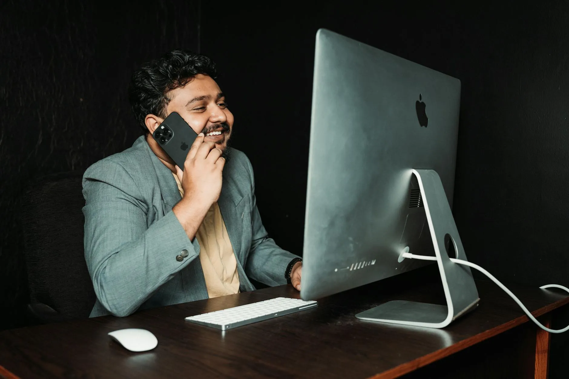 Adult working with therapist in calm office setting, discussing ADHD strategies