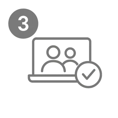 Matched with psychologist illustration